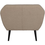 Rocco Fauteuil Teddy Sand van WOOOD – Luxe comfort op maat van PureWonen. Vraag naar de beste prijs.