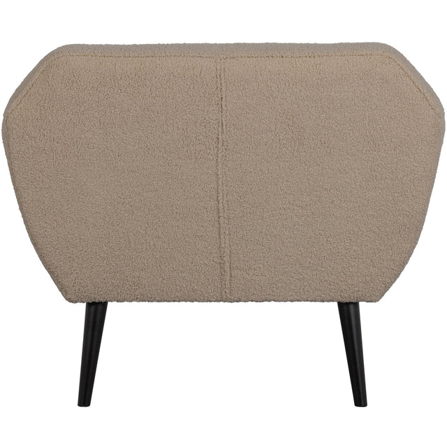 Rocco Fauteuil Teddy Sand van WOOOD – Luxe comfort op maat van PureWonen. Vraag naar de beste prijs.