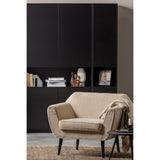 Rocco Fauteuil Teddy Sand van WOOOD – Luxe comfort op maat van PureWonen. Vraag naar de beste prijs.