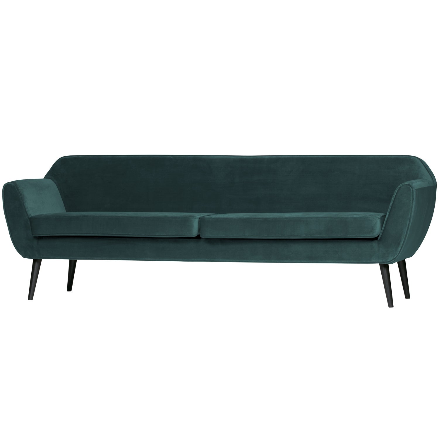 Rocco Xl Sofa 230 Cm Fluweel Teal van WOOOD – Luxe comfort op maat van PureWonen. Vraag naar de beste prijs.