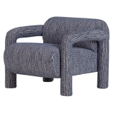 Lenny Fauteuil Met Dessin Grijsblauw