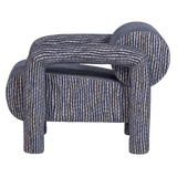 Lenny Fauteuil Met Dessin Grijsblauw