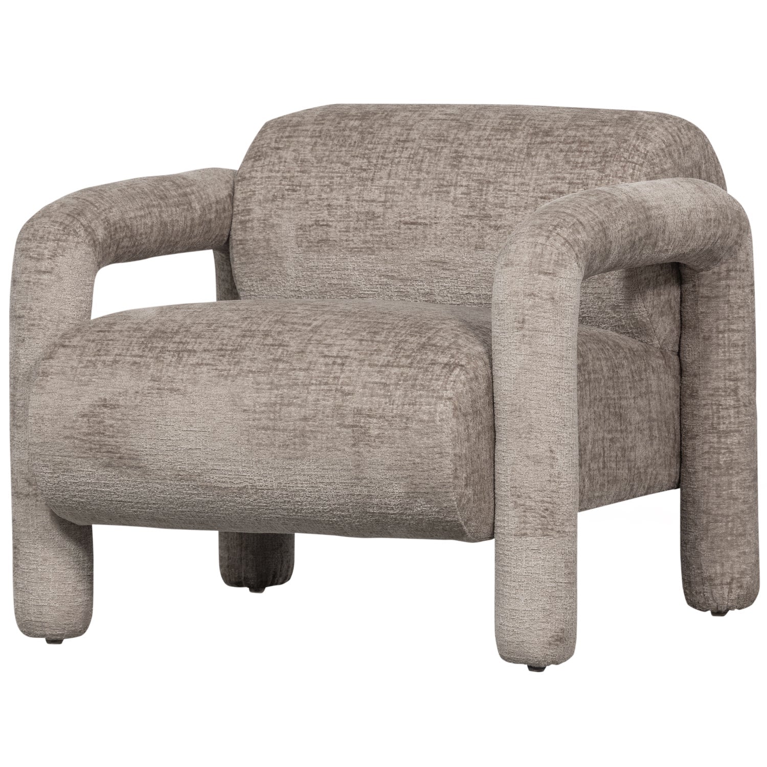Lenny Fauteuil In Grove Textuur Zand van WOOOD – Luxe comfort op maat van PureWonen. Vraag naar de beste prijs.