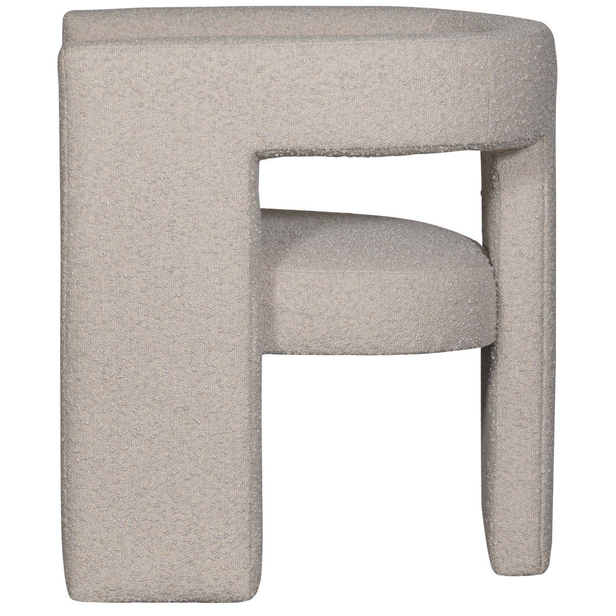 Tiwa Fauteuil Boucle Beige van WOOOD – Luxe comfort op maat van PureWonen. Vraag naar de beste prijs.
