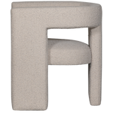 Tiwa Fauteuil Boucle Beige van WOOOD – Luxe comfort op maat van PureWonen. Vraag naar de beste prijs.