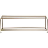Josse Staand Schoenenrek Metaal Militair Bruin van WOOOD – Luxe comfort op maat van PureWonen. Vraag naar de beste prijs.