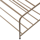 Josse Staand Schoenenrek Metaal Militair Bruin van WOOOD – Luxe comfort op maat van PureWonen. Vraag naar de beste prijs.