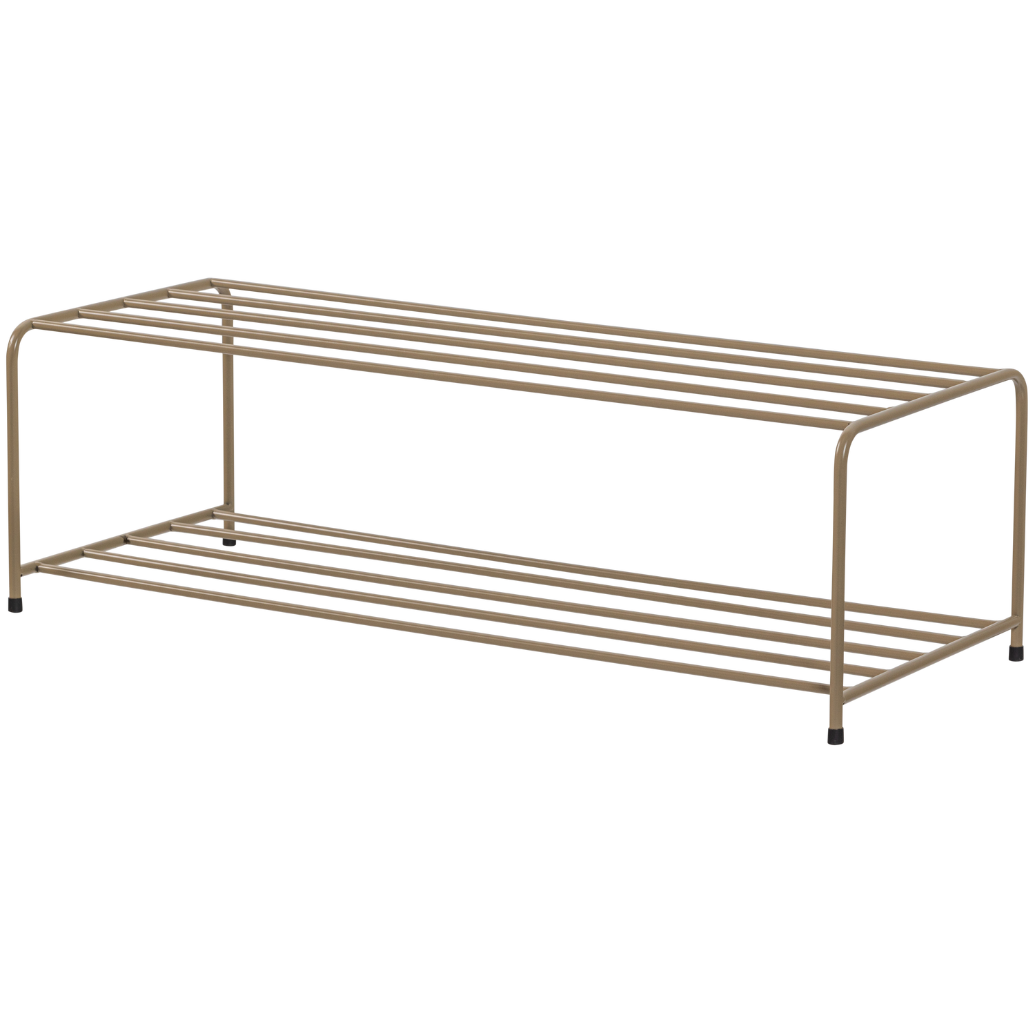 Josse Staand Schoenenrek Metaal Militair Bruin van WOOOD – Luxe comfort op maat van PureWonen. Vraag naar de beste prijs.