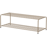Josse Staand Schoenenrek Metaal Militair Bruin van WOOOD – Luxe comfort op maat van PureWonen. Vraag naar de beste prijs.