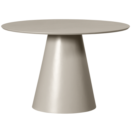 Jorre Eettafel Mdf Antique Beige O120 Cm van WOOOD – Luxe comfort op maat van PureWonen. Vraag naar de beste prijs.