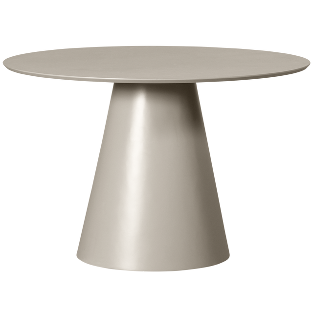Jorre Eettafel Mdf Antique Beige O120 Cm van WOOOD – Luxe comfort op maat van PureWonen. Vraag naar de beste prijs.