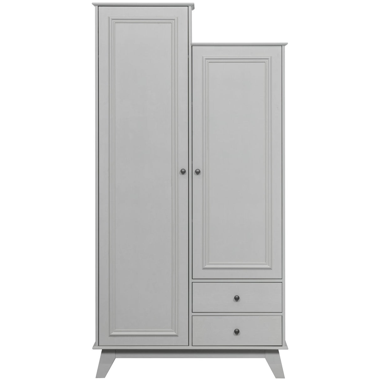 Lily Garderobekast Grenen Clay [Fsc] van WOOOD – Luxe comfort op maat van PureWonen. Vraag naar de beste prijs.
