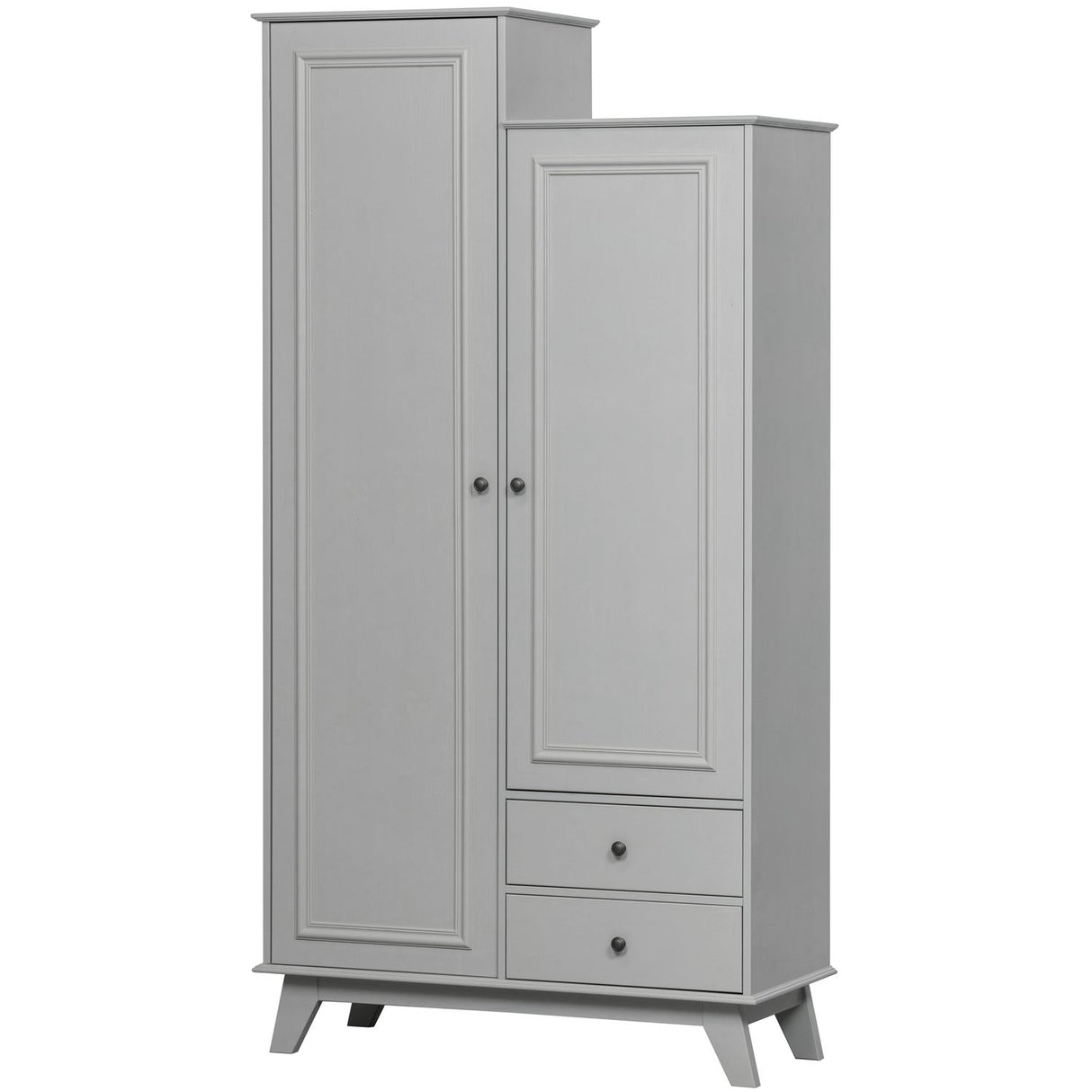 Lily Garderobekast Grenen Clay [Fsc] van WOOOD – Luxe comfort op maat van PureWonen. Vraag naar de beste prijs.