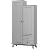 Lily Garderobekast Grenen Clay [Fsc] van WOOOD – Luxe comfort op maat van PureWonen. Vraag naar de beste prijs.