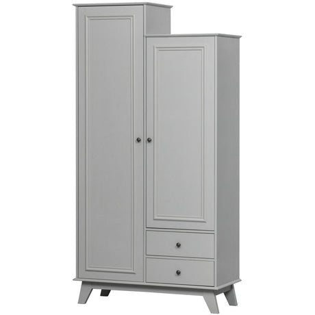 Lily Garderobekast Grenen Clay [Fsc] van WOOOD – Luxe comfort op maat van PureWonen. Vraag naar de beste prijs.