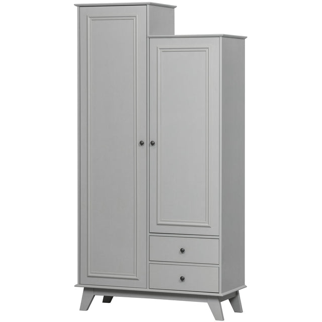 Lily Garderobekast Grenen Clay [Fsc] van WOOOD – Luxe comfort op maat van PureWonen. Vraag naar de beste prijs.