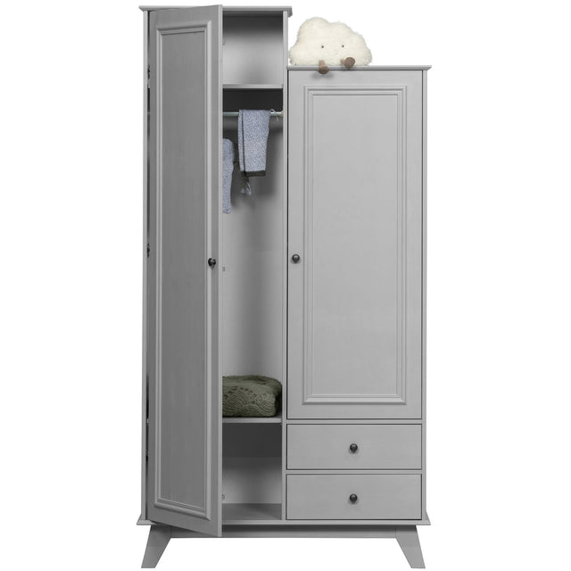 Lily Garderobekast Grenen Clay [Fsc] van WOOOD – Luxe comfort op maat van PureWonen. Vraag naar de beste prijs.