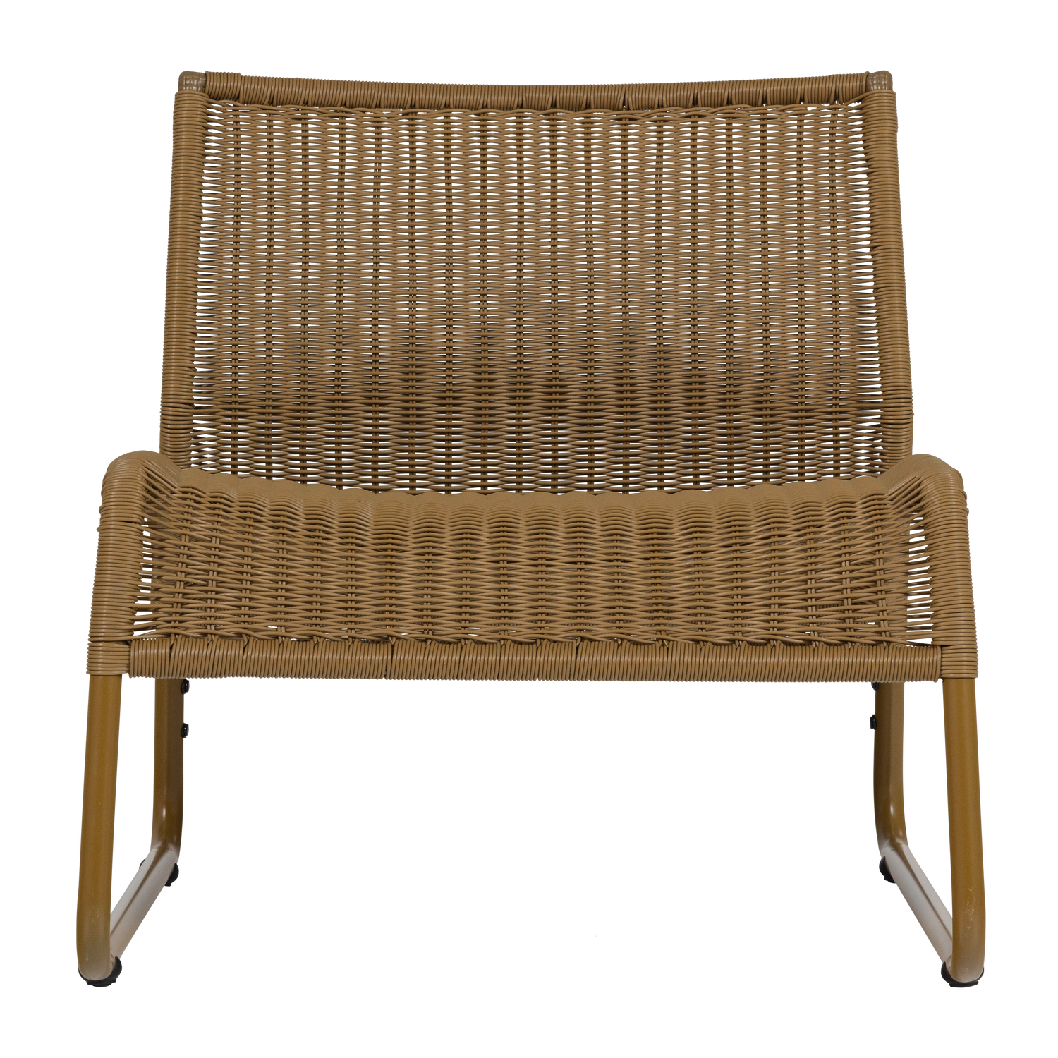 West Tuin Loungestoel Honinggeel