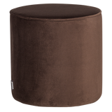 Sara Poef Hoog 46x O46 Cm Velvet Donkerbruin [Fsc]