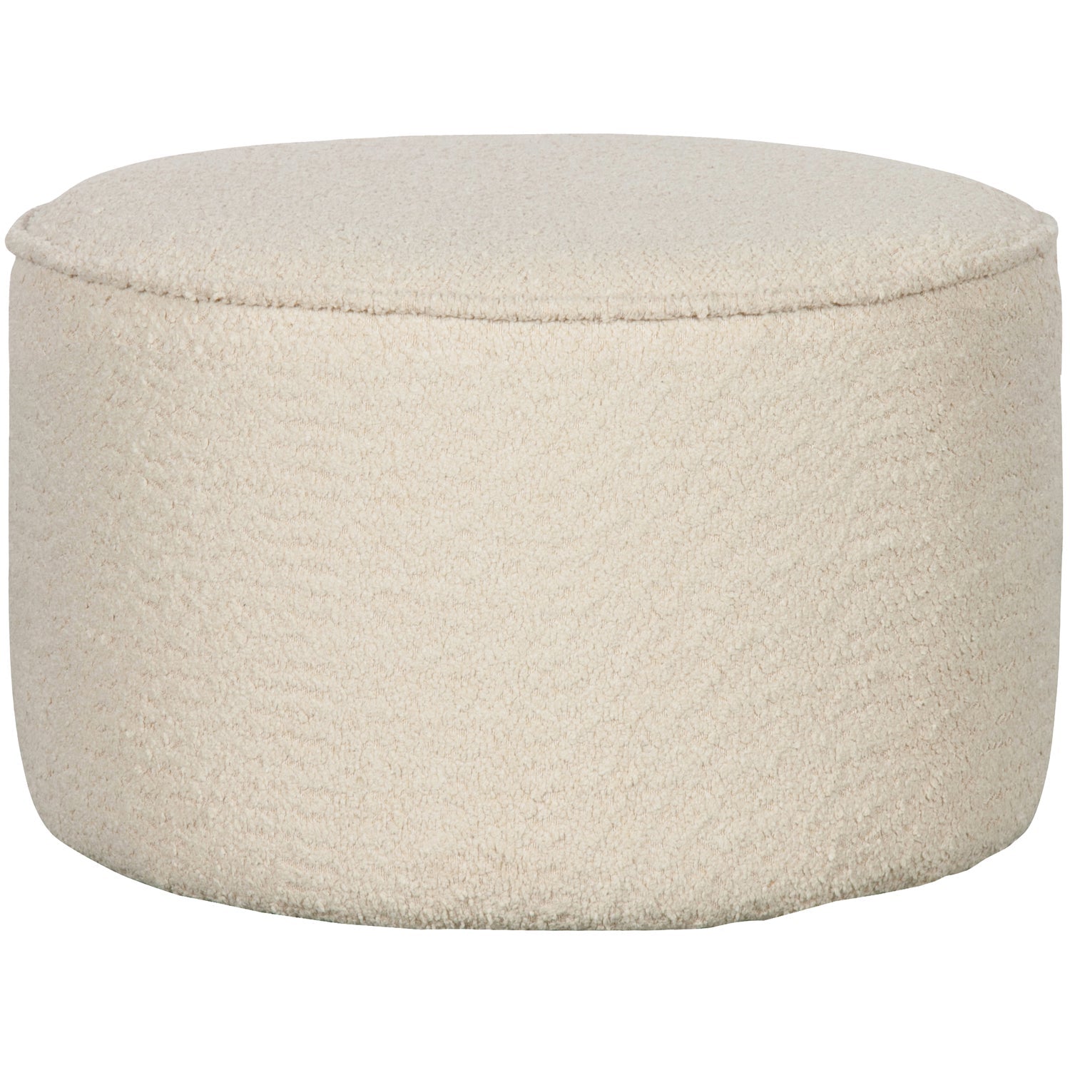 Sara Poef Laag Boucle Creme 36x O60 van WOOOD – Luxe comfort op maat van PureWonen. Vraag naar de beste prijs.