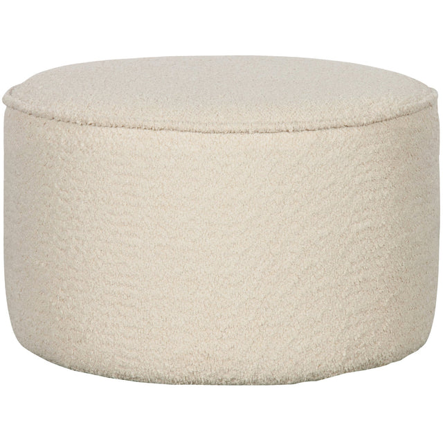 Sara Poef Laag Boucle Creme 36x O60 van WOOOD – Luxe comfort op maat van PureWonen. Vraag naar de beste prijs.