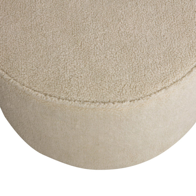 Sara Poef Laag Teddy Off White 36x O60 van WOOOD – Luxe comfort op maat van PureWonen. Vraag naar de beste prijs.