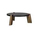 Salontafel Brody 100Ø (Charcoal) van Richmond Interiors – Luxe comfort op maat van PureWonen. Vraag naar de beste prijs.