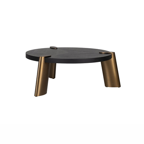Salontafel Brody 100Ø (Charcoal) van Richmond Interiors – Luxe comfort op maat van PureWonen. Vraag naar de beste prijs.