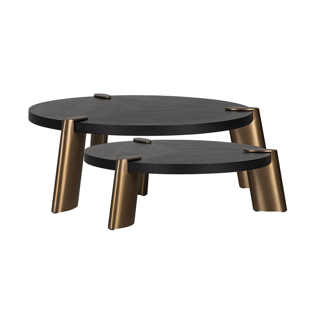 Salontafel Brody set van 2 (Charcoal) van Richmond Interiors – Luxe comfort op maat van PureWonen. Vraag naar de beste prijs.