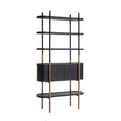 Wandkast Jameson 2-deuren 4-planken (Charcoal) van Richmond Interiors – Luxe comfort op maat van PureWonen. Vraag naar de beste prijs.