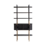 Wandkast Jameson 2-deuren 4-planken (Charcoal) van Richmond Interiors – Luxe comfort op maat van PureWonen. Vraag naar de beste prijs.