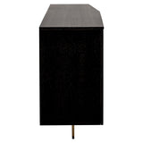Dressoir Dax 4-deuren (Charcoal) van Richmond Interiors – Luxe comfort op maat van PureWonen. Vraag naar de beste prijs.
