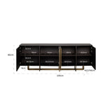 Dressoir Dax 4-deuren (Charcoal) van Richmond Interiors – Luxe comfort op maat van PureWonen. Vraag naar de beste prijs.
