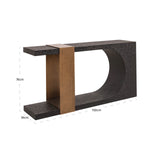 Console Alexander Jones black/gold (Bazel)