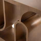 Console Alexander Jones brushed gold (Lugano)