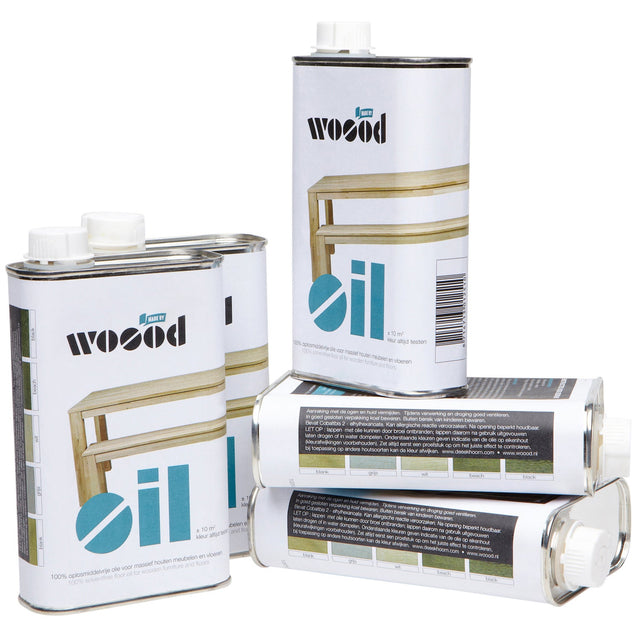 Olie Wit 400 Ml Blik van WOOOD – Luxe comfort op maat van PureWonen. Vraag naar de beste prijs.