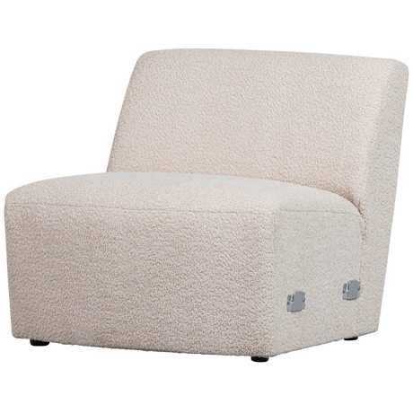 Coco 1 Zits Element Boucle Creme van WOOOD – Luxe comfort op maat van PureWonen. Vraag naar de beste prijs.