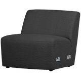 Coco 1 Zits Element Boucle Donkergrijs van WOOOD – Luxe comfort op maat van PureWonen. Vraag naar de beste prijs.