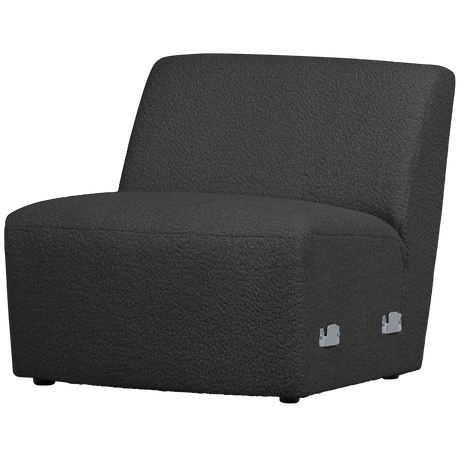Coco 1 Zits Element Boucle Donkergrijs van WOOOD – Luxe comfort op maat van PureWonen. Vraag naar de beste prijs.