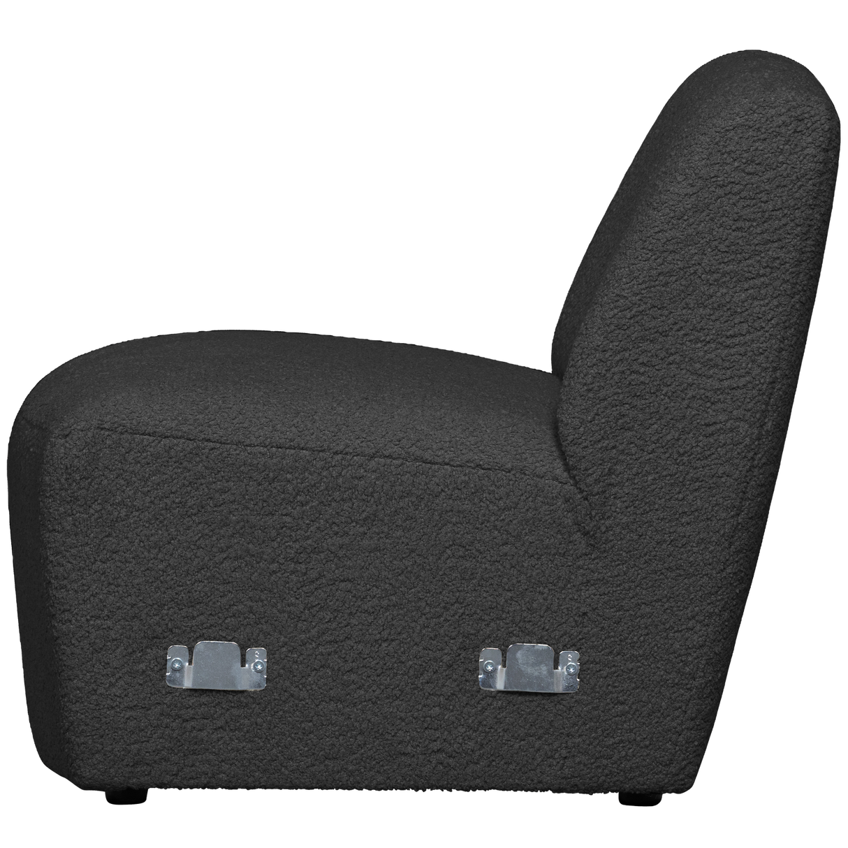 Coco 1 Zits Element Boucle Donkergrijs van WOOOD – Luxe comfort op maat van PureWonen. Vraag naar de beste prijs.