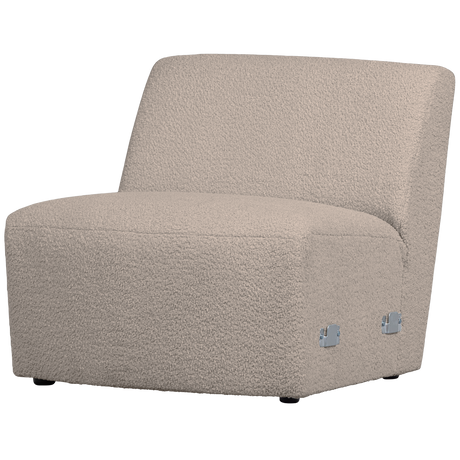 Coco 1 Zits Element Boucle Zand van WOOOD – Luxe comfort op maat van PureWonen. Vraag naar de beste prijs.