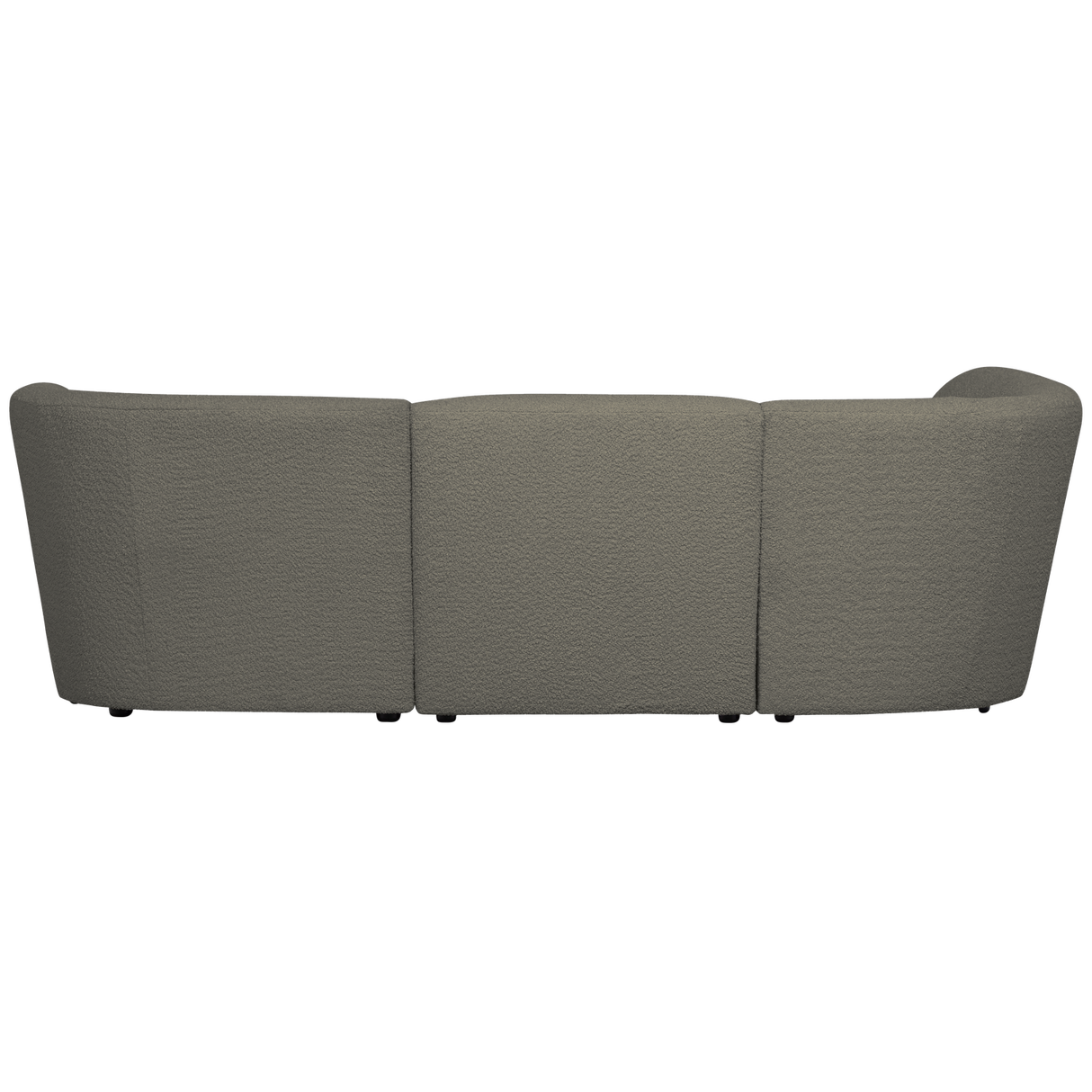 Coco 3 Zits Ronding Links Boucle Warm Groen van WOOOD – Luxe comfort op maat van PureWonen. Vraag naar de beste prijs.