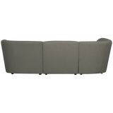 Coco 3 Zits Ronding Links Boucle Warm Groen van WOOOD – Luxe comfort op maat van PureWonen. Vraag naar de beste prijs.