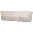 Coco 3 Zits Boucle Creme van WOOOD – Luxe comfort op maat van PureWonen. Vraag naar de beste prijs.