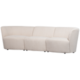 Coco 3 Zits Boucle Creme van WOOOD – Luxe comfort op maat van PureWonen. Vraag naar de beste prijs.