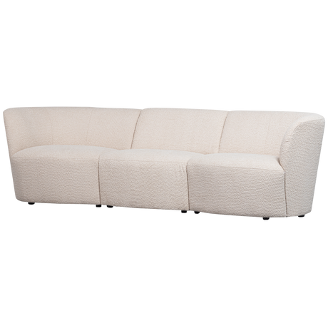 Coco 3 Zits Boucle Creme van WOOOD – Luxe comfort op maat van PureWonen. Vraag naar de beste prijs.