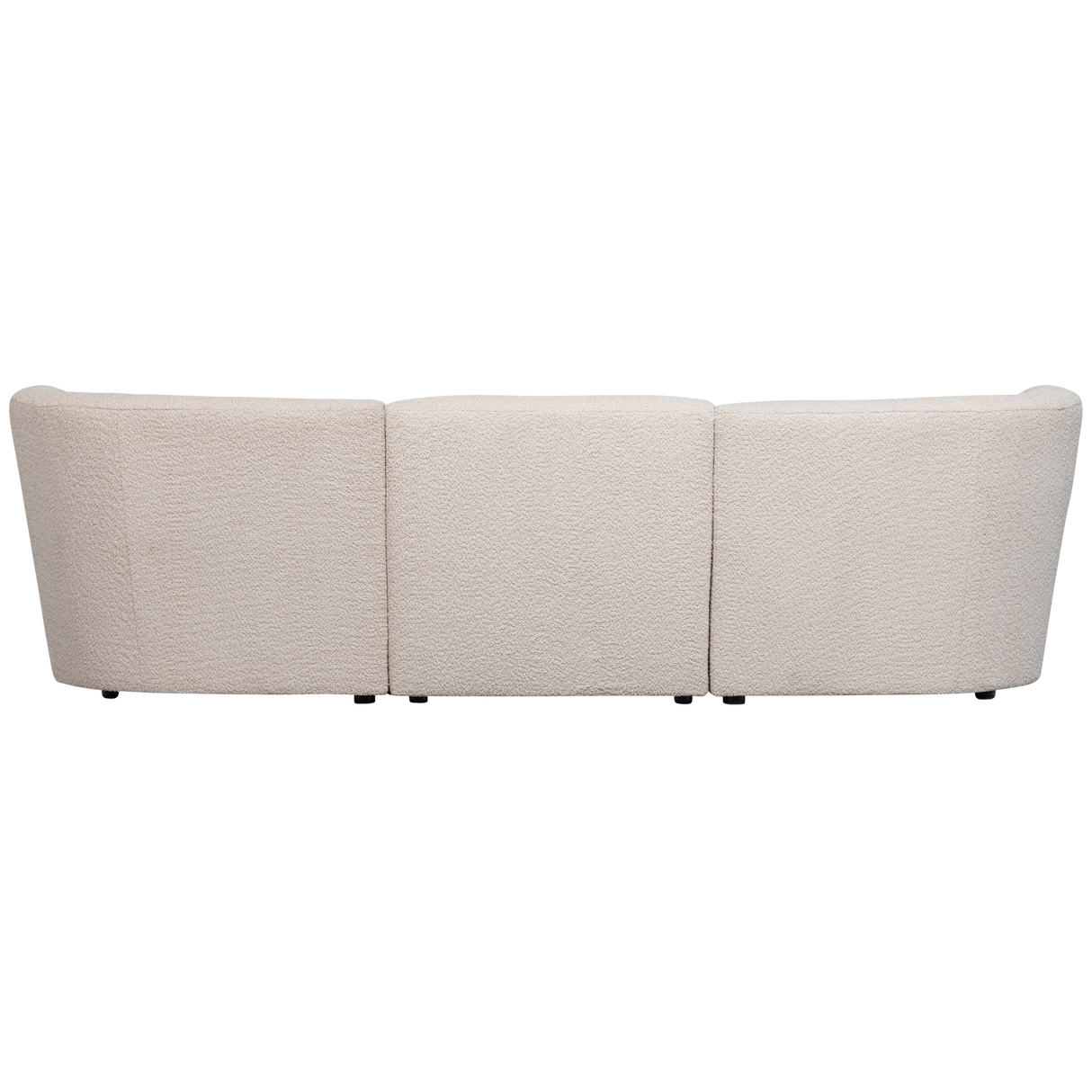 Coco 3 Zits Boucle Creme van WOOOD – Luxe comfort op maat van PureWonen. Vraag naar de beste prijs.