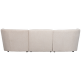 Coco 3 Zits Boucle Creme van WOOOD – Luxe comfort op maat van PureWonen. Vraag naar de beste prijs.