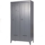 Kluiskast Geborsteld Steel Grey [Fsc] van WOOOD – Luxe comfort op maat van PureWonen. Vraag naar de beste prijs.