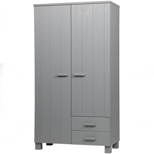 Dennis Kast Met Laden Grenen Betongrijs Geborsteld [Fsc] van WOOOD – Luxe comfort op maat van PureWonen. Vraag naar de beste prijs.
